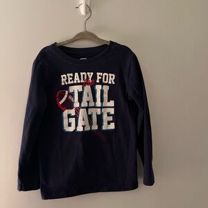 Carter's Navy Blue Tailgate Long Sleeve Tee